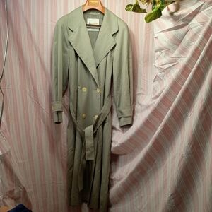 Vintage London Fog Olive Trench Coat